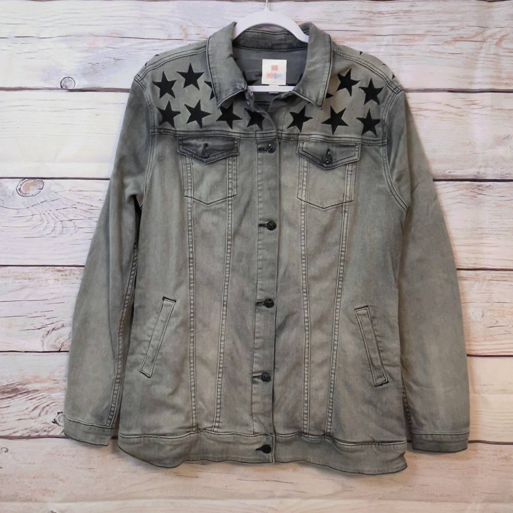 LuLaRoe Jaxon Denim Jacket, SZ XL